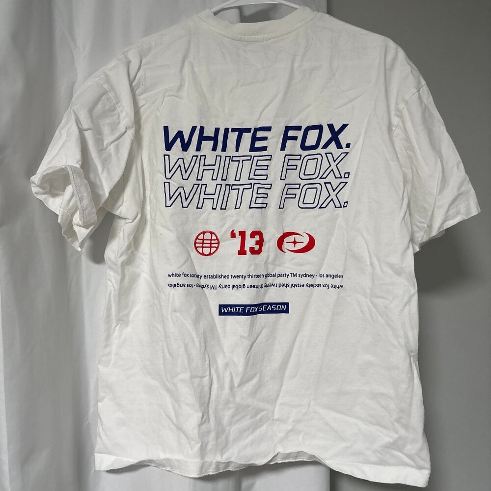 White Fox Oversized Tee
